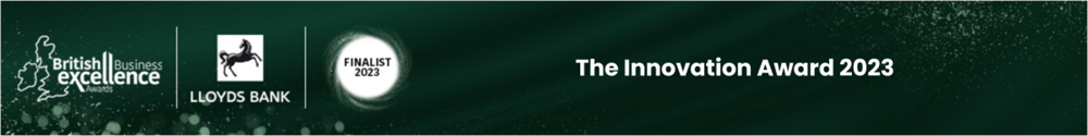 Finalist, The Innovation Award 2023 — British Business Excellence Awards, Lloyds Bank